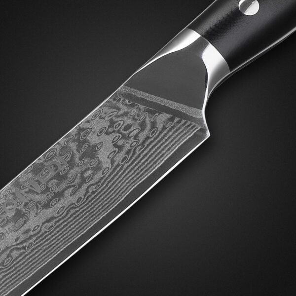 K0102C 8 Inch Japanese VG10 Damascus Chef Knife - Image 2